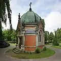 Bautler mausoleum built in 1891