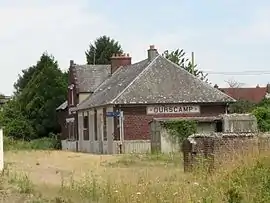 The Ourscamp station building in Pimprez