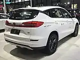 The rear view of the BYD Song facelift