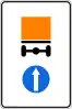 4.9.2 Direction of movement of vehicles with dangerous goods (proceed straight)