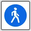 5.40 Pedestrian zone