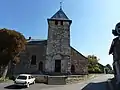 The facade of the Church