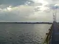 Guajará Bay and the Governador Almir Gabriel Bridge.