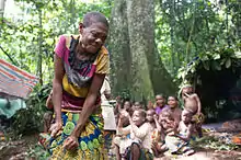 Image 2A Central African woman (from Central African Republic)