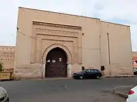 The inner (eastern) facade of Bab Doukkala