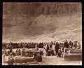 Photograph of the excavation, 5 Feb 1891