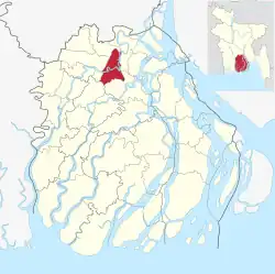 Location of Babuganj