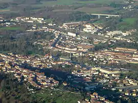 An aerial view of Baccarat