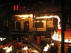 Backdraft interior at Universal Studios Hollywood