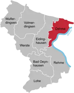 Location of Dehme