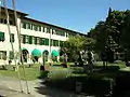 The former convent, currently looking out on the EUI's library wing.  This facility was also the home for the Class of 1969-1970 Italian California International Program group.