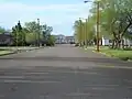 The Terry Badlands can often be seen from the streets of Terry, Montana.