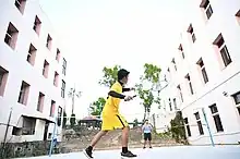 Badminton at ICFAI University, Tripura