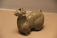 Baekje kingdom's celadon, sheep object