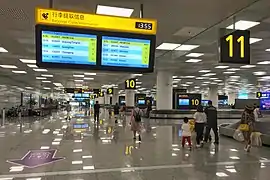 Baggage claim area of Terminal 2