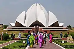 Fariborz Sahba's Lotus Temple in India.