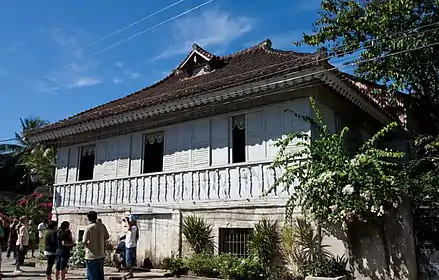 Bahay na bato in Cebu with its Coral stones typical to Visayas