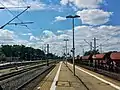 S-Bahn platform with view of the special platform