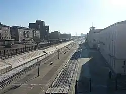 Train station in Zabaykalsky