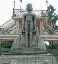 18 ft statue of lord Bahubali at Siddhant Tirth Kshetra Shikohpur