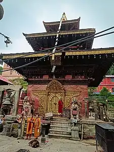 Bajrayogini Temple(front in 2022)