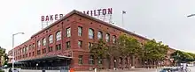 The Baker & Hamilton sign is visible from the corner of 7th Street and King Street