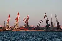 Baku Port.