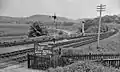 View NE from the station along the Ruabon Barmouth Line.