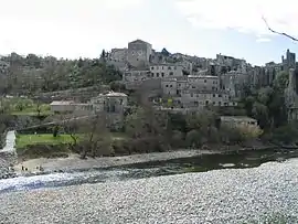 The Ardèche River in Balazuc