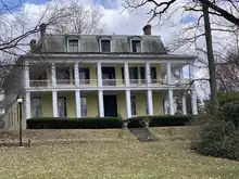 This image shows the Baldwin-Reynolds House, built in 1843 by United States Supreme Court Justice Henry Baldwin