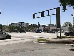 Baldwin Park City Hall, Metro Village, Metrolink station Complex