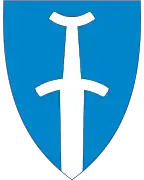 Coat of arms of Balestrand(1989-2019)