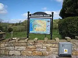 Ballinaglera walking trail signage