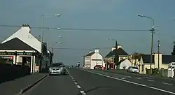 View of Ballybrittas from the southwest (R445)
