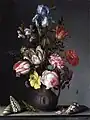 Flowers in a Vase with Shells and Insects, c. 1628, National Gallery, London.