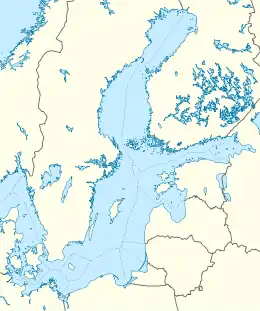 Kriegers Flak is located in Baltic Sea