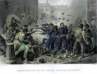 Image 21The Baltimore riot of 1861 (from History of Baltimore)