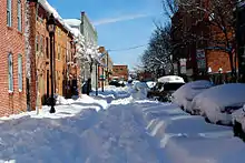 Image 31Winter on Lancaster Street in Baltimore's Fells Point (from Maryland)