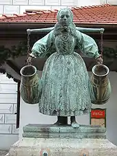 Bamberka fountain at the Old Market Square