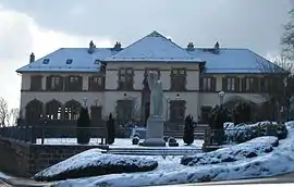 The town hall in Ban-de-Sapt