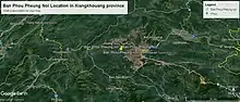 Ban Phou Pheung Noi location with Google Earth Maps