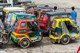 Tricycle stand, Banaue Municipal Town