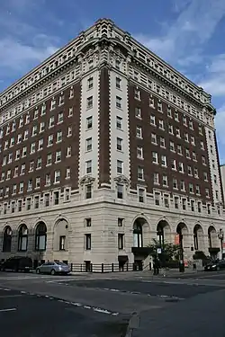 Bancroft Hotel in Worcester, Massachusetts