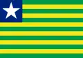 Older flag of Piauí, used from July 24, 1922, to 1937, and 1946 to 2005.