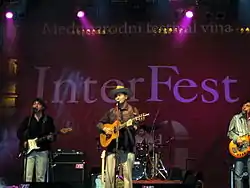 Garavi Sokak performing live at the Wine Festival in Novi Sad in 2009