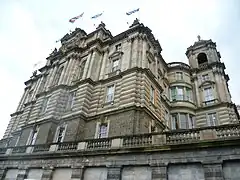 Headquarters for the Bank of Scotland in Edinburgh.