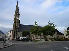 The parish church of Our Lady of Folgoët, in Bannalec