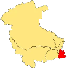 Location of the ward