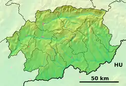 Vidiná is located in Banská Bystrica Region