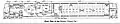 Floor plan of chapel car Grace.